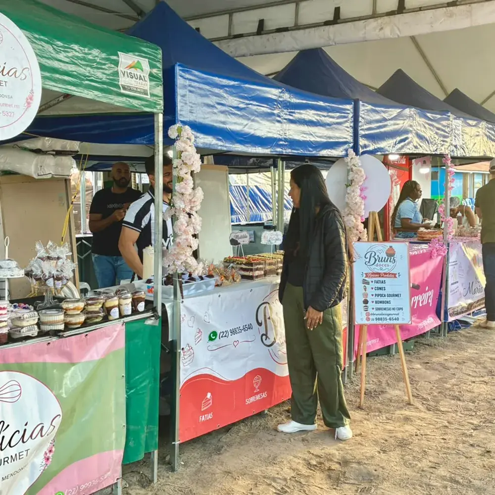 06 – Exposição gastronomia e artesanato local